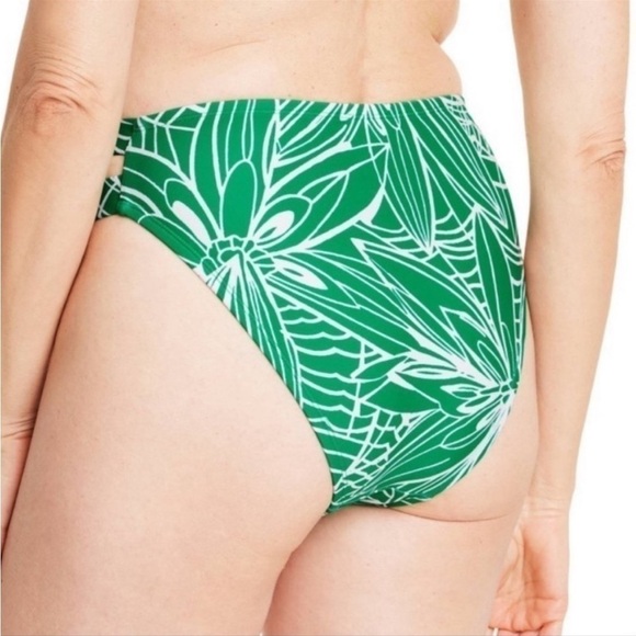 NWOT Tabitha Brown X Target Linear Floral Print Bikini Bottoms Various S… - Picture 2 of 3